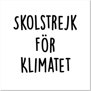 School Strike for the Climate Posters and Art